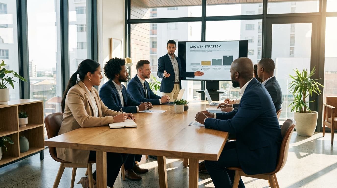 Enterprise team dashboard with analytics
